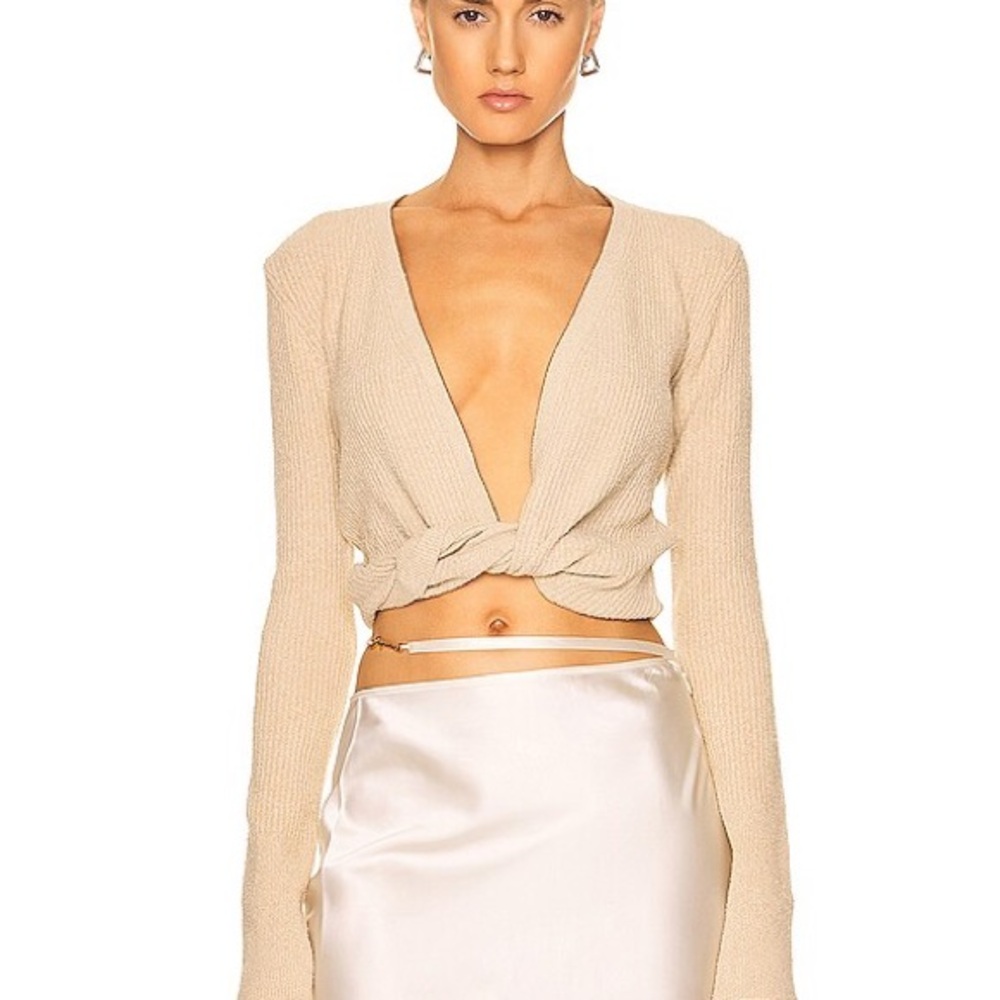 Jacquemus Sand Knit Top